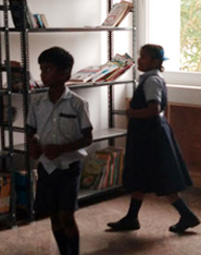 Library reading space