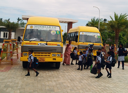 School transport and campus access